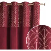 Room99 Bliss Velours Gordijn 140x280cm Bordeaux – Dik & Verduisterend