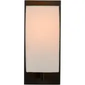 Atmooz Tommaso wandlamp voor binnen – E27 – Industrieel design – Geschikt voor woon- of slaapkamer – Zwart-witte lampenkap – Hoogte 35 cm – Metaal