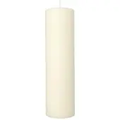 Papstar Stumpenkerze "Ivory" mit Flachkopf