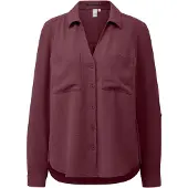 QS Blouse donkerrood