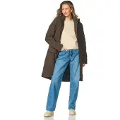 HappyRainyDays Happy Rainy Days Lange Regenjas Dames Winter Regenjas Dames Aspen Rood