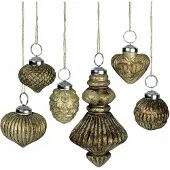 Loberon Kerstversiering set van 6 Ménoire