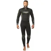 Cressi Fast 5 mm Zwart/Geel S