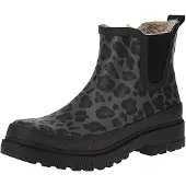 Verbenas 9302181203 Lua Fur Smooth Animal - Dames boots - Black-Leo-Black