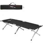 Aktive 190 X 64 Cm Campingbed One Size Black