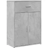 vidaXL Dressoir 60x30x84 cm bewerkt hout betongrijs