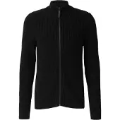 s.Oliver Gebreid vest zwart