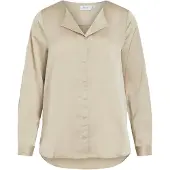 Vila Blouse 'VIEllette' champagne