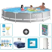 Intex Prism Frame Zwembad, rond - 366x76 cm - 5-delig, model S14