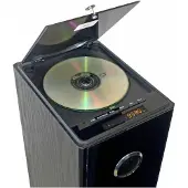 Inovalley HP33-CD Tour de son Bluetooth - Lecteur CD - Noir