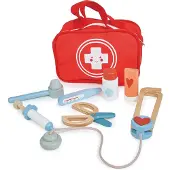 Mentari Rollenspel - Mijn Eerstehulp-Kit - 20X8X22Cm - 8 Delen - 3 Jaar