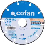Cofan Multimateriaal Cirkelzaagblad 125x1 Mm