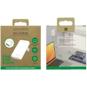 4smarts Netzladegerät FlatPlug Slim Dual 45W GaN 2C, weiß