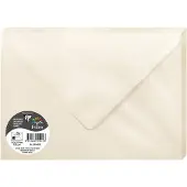 Pollen Enveloppe 120g 162x229 ivoire irisé pqt 20