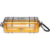 Peli - Micro Case - IP67 - waterdicht - watertight - dustproof - stofdicht - opbergen - #1030 WL WI-YELLOW CLEAR