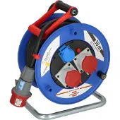 Brennenstuhl 1238010 Kabelhaspel 30 m Zwart CEE-stekker 16 A 5-polig