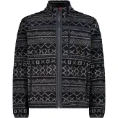 CMP - Jacket 36P3117 - Fleecevest 48, zwart/grijs