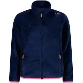 CMP - Girl's Jacket Highloft 38P1465 - Fleecevest 98, blauw