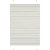 vidaXL Plissé rolgordijn 100x100 cm stofbreedte 99,4 cm polyester