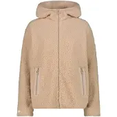 CMP - Women's Jacket Fix Hood 36P2916 - Fleecevest 50, beige