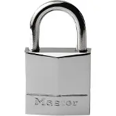 Master Lock 30mm - 17mm stainless steel shackle, 5mm diam. - double locking - 4-pi - 639EURD