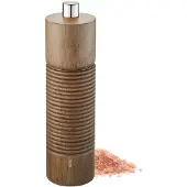 GEFU TEDORO Peper- en Zoutmolen – 14 cm – Rubberhout – Keramisch Maalwerk