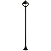 ALBERT LEUCHTEN Staande lamp buiten zwart Triangle 180cm