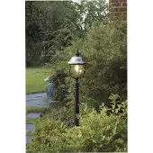 Konstsmide Staande buitenlamp Parma 125cm rvs met zwart