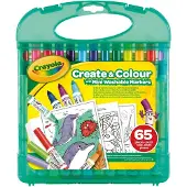 Crayola Etui Voor Afwasbare Stiften 65 Stukken
