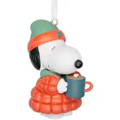 Hallmark Ornament L93 FC Snoopy Cocoa kerstbal