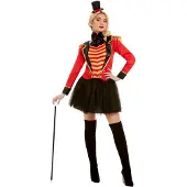 Smiffys Dompteur Circus Kostuum Dames - Maat S