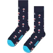 Happy socks Unisex Glass Of Wine Navy-Schoenmaat 41 - 46