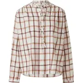 s.Oliver Blouse crème / bruin / rosa / bordeaux
