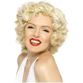 Vegaoo Marilyn Monroe-pruik voor dames - Verkleedpruik - One size