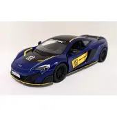 KINSMART McLaren 675LT Metaal 1:36 Modelauto - Blauw
