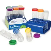 Learning Resources Jumbo Proefbuizen met Stand, Set van 6, Leeftijd 3+, Multi-kleur