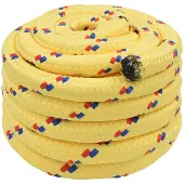 vidaXL Multifunctioneel touw 60 mm 10 m Geel PP