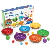 Learning Resources Birds in a Nest Sorting Set - 3+