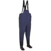 vidaXL - Borstlaarzen - met - laarzen - Maat - 45 - Blauw