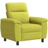 vidaXL Bank Lichtgroen 95 x 90 x 95 cm Stof