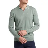 Born with Appetite Groen poloshirt slim fit