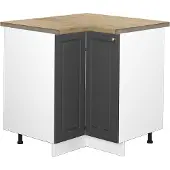 Vicco Hoekkast Fame-Line Antraciet-goud 80.5 cm , WB Eik, Model 46809