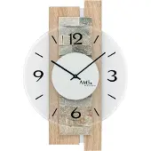 AMS - 9542 - wandklok - Quartz - Analoog