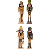 Nampook Nutcracker 38 cm 4ass Design kerst