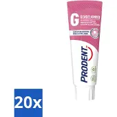 Prodent 20 x – Tandpasta – Gevoeligheid – Pro-Zinc Technologie – 75 ml - Voordeelverpakking - 20 stuks
