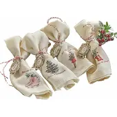 Loberon Servet set van 4 Merry & Bright