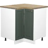 Vicco Hoekkast Fame-Line Groen-Goud Landhuis 80.5 cm , WB Eik, Model 46710