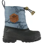 Mikk-Line - Kid's Winter Boot Rubber AOP - Winterschoenen 32, zwart/blauw