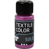 Creativ Company Textielverf Solid, fuchsia, dekkend, 50 ml