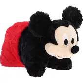 Ottosimon Mickey Mouse Knuffelkussen - 2-in-1 - Pluche - Rood
